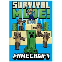 Kids Minecraft Notebook with led clock