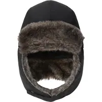 Reima Mütze - Ilves - Schwarz m. Kunstpelz - - 48 cm - Mützen
