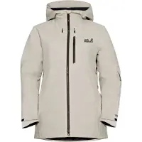 Jack Wolfskin Flowline 3in1, Skijacke, Damen, beige