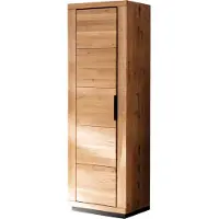 MCA Direkt Import Garderobenprogramm Greno - Garderobenschrank Wildeiche - eine Tür, Höhe ca. 201 cm
