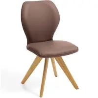 NIEHOFF SITZMÖBEL Colorado Trend-Line Design-Stuhl Eichen/Polyester - 180° drehbar