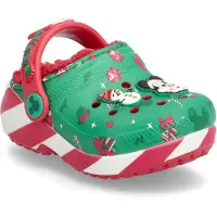 Crocs Micky Maus Classic Xmas Linierte Slipper, Multi, 27-28