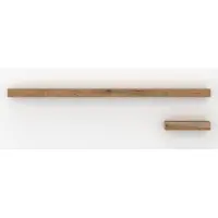 Die Möbelfundgrube Wandboard weiß Hochglanz - Coast Evoke Eiche 216 cm - ORETA