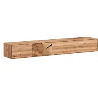 Massivart TV - Lowboard Wildeiche massiv geölt - montiert - 220 cm - TORVEN