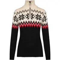 Dale of Norway Myking Fem Sweater black raspberry offwhite (F00) XL