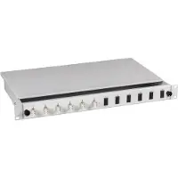 EFB Elektronik LWL-Patchpanel Spleisbox,19, 6xLC(APC)-Duplex, 9/125um, OS2, ausziehbar, Pigtails abgesetzt