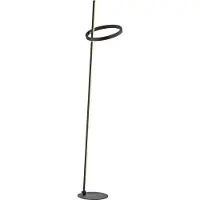 JUST LIGHT LED Stehlampe Ritus, dimmbar, schwarz, für Wohn- / Esszimmer, Metall, Modern, LED Stehlampe