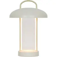 Nordlux Tischlampe Mirano Sand Braun Wiederaufladbar