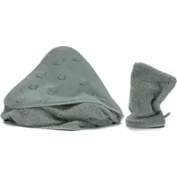 Fillikid Kapuzenhandtuch "Kapuzenbadetuch mit Waschhandschuh"