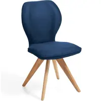 NIEHOFF SITZMÖBEL Colorado Trend-Line Design-Stuhl Wildeiche/Polyester - 180° drehbar