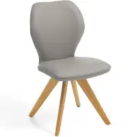 NIEHOFF SITZMÖBEL Colorado Trend-Line Design-Stuhl Eichengestell - Leder - 180° drehbar