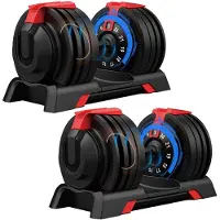 DH FitLife 24 kg Verstellbare Hanteln 2 St