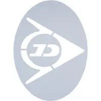 Dunlop D TAC Tennis Flying D String Stencil WHT 1PC
