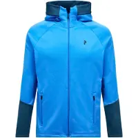 Peak Performance Sweatjacke Rider Essentials Midlayer Zip Hood Herren Azure Ascent Mountain Lake-M