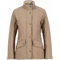 Barbour Jacke Cavalry Polarquilt Damen Light Fawn-14