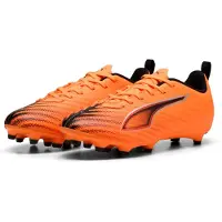 Puma ULTRA 6 PLAY FG/AG Jr Heat Fire-Black-Glowing Red 37.5