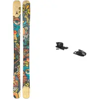 Atomic - Ski Set inkl. Bdg. - Freestyle Skier/All-Mountain - Pack Bent Chetler Mini 2026 133-143cm aus Wolle - Gelb