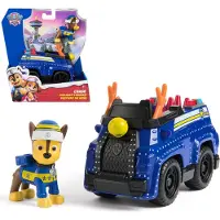 Spin Master PAW Patrol Weihnachts-Special - Basis Fahrzeug mit Fellfreundefigur im weihnachtlichen Look (sortiert, Zufallsauswahl), 3 Jahr(e), Mehrfarbig