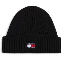 Tommy Hilfiger Beanie "TJM HERITAGE CORE" Rippstrick, Umschlag, normale Passform