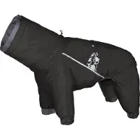 Hurtta Mudventure Overall ECO raven (schwarz)