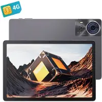 Cubot Tab 70 4G, 27,8 cm (10.9"), 1280 x 800 Pixel, 128 GB, 6 GB, Android 14, Schwarz