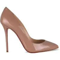 Christian Louboutin Hohe Schuhe - Kate 100 Pumps - Gr. 40,5 (EU) - in Beige - für Damen
