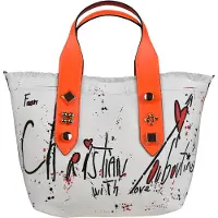 Christian Louboutin Kleine Tote Bag Frangibus Weiß