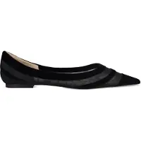 Jimmy Choo Ballerinas Love Schwarz