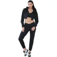Kruze By Enzo Kruze | Womens Crop-Trainingsanzug Set