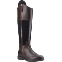 Cotswold Buscot Leder Damenstiefel Braun/Marineblau