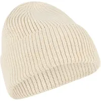 Camel active Beanie aus einem Baumwoll-Kaschmir Mix in Hafer | Gr.: onesize