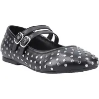 Hush puppies Nixie Lederschuhe für Damen in Schwarz