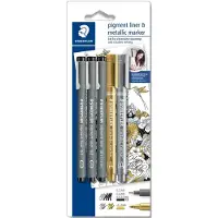 Staedtler Set mit 10 Staedtler Design Journey Filzstiften