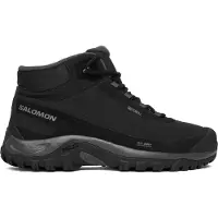 Salomon Trekkingschuhe Shelter Waterproof L47854200 Schwarz