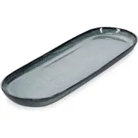 Salt & pepper Servierschale Meridian Green / Blue 38,5 x 14 cm