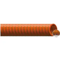 Teguma Kunststoff-Saugschlauch QUADRIFLEX ID 51,0mm Orange AD 60,0mm 4,5mm L.50m
