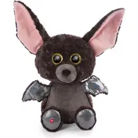 Nici GLUBSCHIS Kuscheltier Fledermaus Baako 45cm – schwarz – Weiches Plüschtier – niedliches Stofftier zum Kuscheln & Spielen – tolle Geschenkidee für Kinder & Erwachsene – 62644