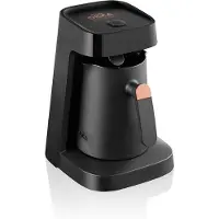 Arzum OKKA Minio Jet, Türkische Kaffeemaschine, 400 W, Schwarz, Kupfer