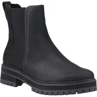 Toms Bennet Leder Women's Schwarz Stiefel