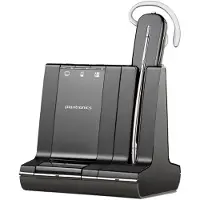 Poly Plantronics Savi W740 - 700 Series - Headset - konvertierbar - DECT 6.0 / Bluetooth - kabellos