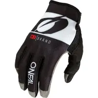 O'Neal Mayhem Rider Schwarz Weiß Motocross Handschuhe Größe S