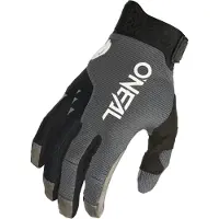 O'Neal Revolution Schwarz Grau Motocross Handschuhe Größe L