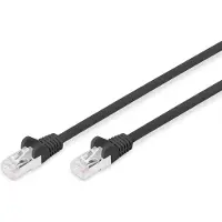 Digitus CAT 6 S-FTP Patchkabel, 3 m, Cat6, S/FTP (S-STP), RJ-45, RJ-45, Schwarz