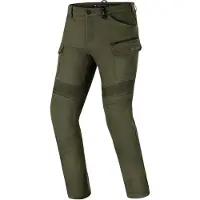 SHIMA Giro 3.0 Oliv Grün Motorrad Jeans Größe W36/L34