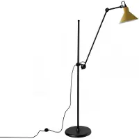 Lampe Gras 215 Stehleuchte Gelb - , Gelb, für Wohnzimmer, Metall