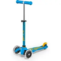 Micro Scooter Scooter Mini MICRO DELUXE mit LED Rädern ocean blue - MMD152