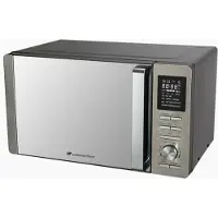 Continental Edison 900W 25L Silber Mikrowelle mit Grill