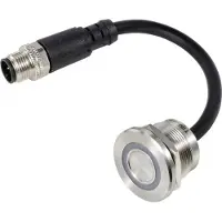 TRU COMPONENTS TC-12835296 TC-TS22A10YSSR12M12 MALE CONNECTOR Sensortaster 24 V
