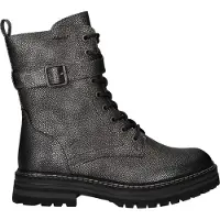 Rieker Damen Stiefelette warm gefüttert Plateau unter dem Vorderfuß 93024, Größe:40 EU, Farbe:Silber