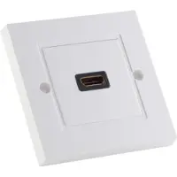 S-Impuls 79500-1 HDMI Weiss Steckdose